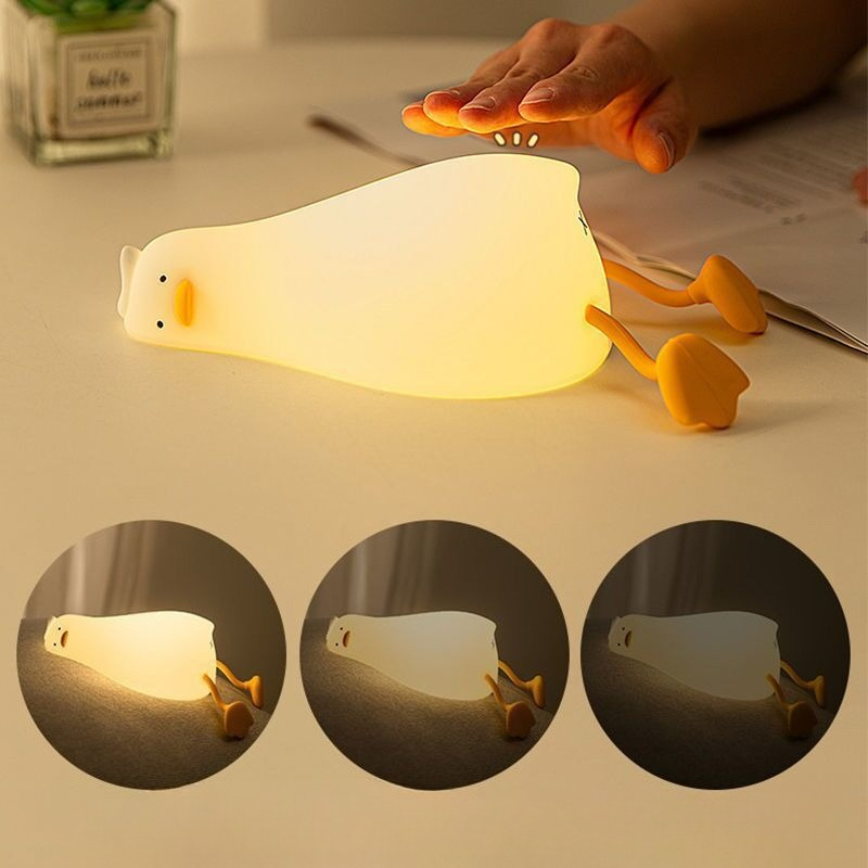 Duck Rechargeable LED Night Li - огляд і ціна Floating Nightstand With Led Light