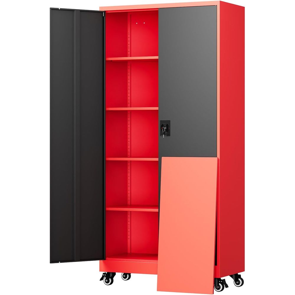Metal Garage Storage Cabinet w - огляд і ціна Storage