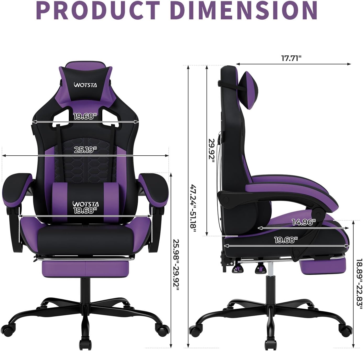 Gaming Chair with Massage,Ergo - огляд і ціна Sofas